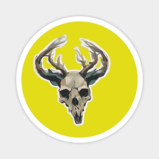 Deer skull Magnet